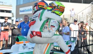 Gutierrez wins the battle and Pigot wins the Pro Mazda war at Sonoma