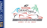 EVENT SUMMARY: 2014 Toyota Grand Prix of Long Beach