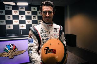 Pagenaud to wear Senna-inspired helmet in Indy 500 and auction it for Ayrton Senna Institute