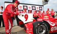 Dixon leads Ganassi front-row qualifying sweep at Iowa