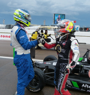 Victor Franzoni and RC Enerson USF2000 St. Petersburg