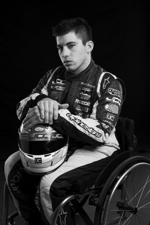 Paralyzed racer Michael Johnson in Pro Mazda with JDC Motorsports